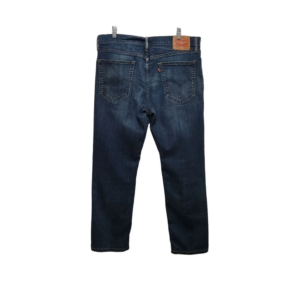 Levi's 541 Medium Blue Faded Athletic Taper‎ Jeans Denim Rustic Western W36 L30